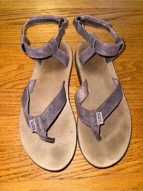 Teva Women's Lavender-Taupe Ankle Strap Sandals